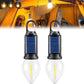 🔥Solar-Zeltbeleuchtung, USB-wiederaufladbare LED-Campinglaterne