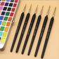 🎨 50% RABATT! ✨ Premium Akvarellset med 50 Färger & Pensel – Levande Pigment, Blandbar & Perfekt för Alla Nivåer 🖌️