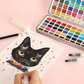 🎨 50% RABATT! ✨ Premium Akvarellset med 50 Färger & Pensel – Levande Pigment, Blandbar & Perfekt för Alla Nivåer 🖌️