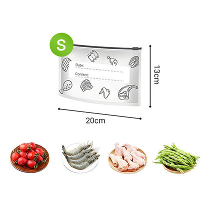 🥡 KÖP 2, FÅ 1 GRATIS! 🍗 Återanvändbara Förslutningsbara Aluminiumpåsar – Frigör Smak, Uppbevarar Färskhet & Perfekt för Matlådor/Grill 🍱