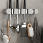 🧹 KÖP 2 FÅ 1 GRATIS! 🚪 Multifunktionell Mopphållare med Krok – Platsbesparande, Stark Självhäftning & Perfekt För Hemorganisation 🏠