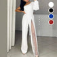 👠 60% RABATT! ✨ Glittrande Utsvängd Jumpsuit med Axelband i Mesh – Smygande Fit, Festlig Siluett & Bekväm att Bära 🖤