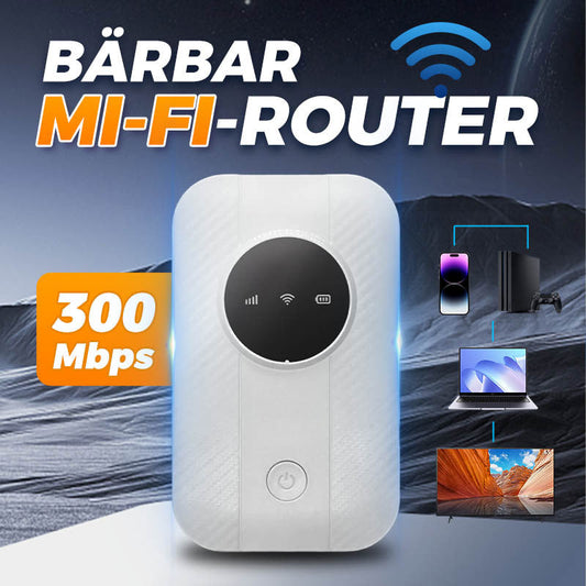 📶 50% RABATT 2025 BÄSTSÄLJARE! ✨ Bärbar 4G/5G LTE Mobil Wi-Fi-Router - 12-timmars Batteri med Global Kompatibilitet för Resor & Distansarbete 🌍🔋