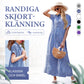 👗 50% RABATT! 💗 Randig Lång V-ringad Skjortklänning för Kvinnor – Sommarrea – Luftig & Bekväm, Klassisk Look & Perfekt för Varma Dagar ☀️