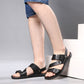 👡 50% RABATT! 🔥 Nya herrsandaler i läder för stranden – Äkta läder & halksäker sula – Perfekt för varma dagar, strandpromenader eller avslappnad sommarstil – bekväm och snygg ☀️✨