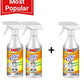 🧼 NY HETREA! KÖP 2 FÅ 3! ✨ Multifunktionell Köksskumrengörare - Djuprengöring & Avfettning med Naturlig Formula för Ytor & Apparater 🍳🌟