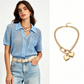 👚 50% RABATT NU! 🌬️ Kortärmad stickad knappskjorta – Andningsbar vävnad & relaxad passform – Perfekt för sommarlager eller en ledig dag – mjuk och bekväm ☀️