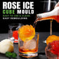 🌹 50% RABATT! ❄️ 2-pack 3D-isformar i Form av Rosor – Livsmedelsgodkänd Silikon, Långsam Smältning & Perfekt För Cocktails, Whisky & Festliga Drycker 🥃