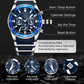 ⌚ 50% RABATT! 💎 Lyxig multifunktionell kvartsarmbandsur för herrar – Elegant design & premiumkänsla – Perfekt för kontoret eller fest – ett uttryck för stil och klass ✨