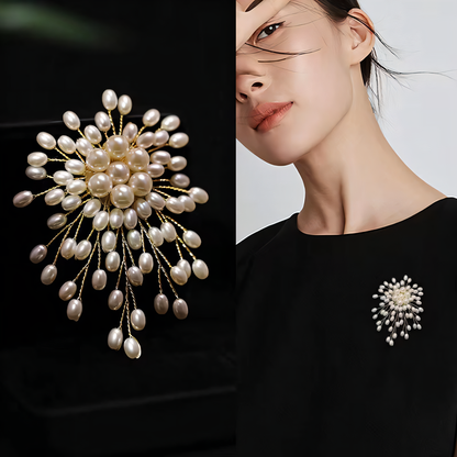 👑 KÖP 1 FÅ 1 GRATIS! ✨ Handgjord Pärlbrosch för Kvinnor – Avancerad Design, Elegant & Perfekt Present 💎