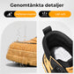 👞 60% RABATT! 🔄 HERRSKOR MED VRIDBART SPÄNNE - Vattentät & Andningsbar, Avlastande Komfortsula för Arbete och Vardag 🚶‍♂️🌧️