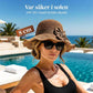 🧢 50% RABATT! 👒 Stråhatt Med Retrobåge – Hopfällbar, Andningsbar & Perfekt För Resor & Sommardagar ☀️