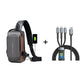 🎒 50% RABATT! 🔒 Sportaxelväska med USB-laddning – Stöldsäker, dolda fack & perfekt för pendling – Ladda mobilen när du går – praktisk & stilren 🚶‍♂️✨
