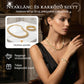 💎 50% RABATT NU! ✨ Justerbart Strass Blad Länk Halsband & Armband Set – Elegant Design, Gnistrande Kristaller & Perfekt För Present 🍃
