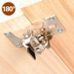 🪑 50% RABATT! 🔧 Fällbart Bordsben med Gångjärn – Robust Konstruktion, Enkel Montering & Perfekt För Platsbesparande Möbler 🛠️