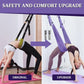 🧘‍♀️ 50% RABATT! 🎉 Förbättrat Yogastretchband – Förbättrat Grepp, Stark Elasticitet & Bärbar 📦