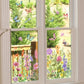 🌺 KAUFE 2, ERHALTE 1 GRATIS! ☀️ Färgglada Blombukett Fönsterdekal – UV-beständig, Selbstklebend & Rückstandsfrei entfernbar 💐