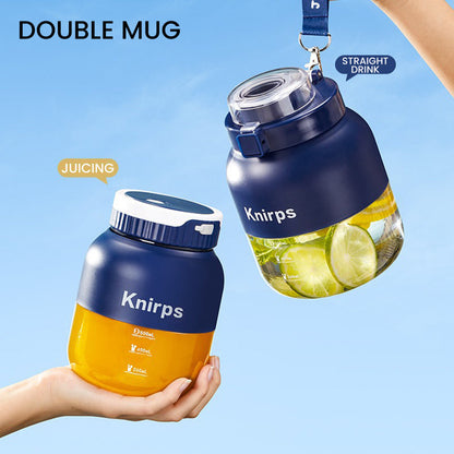 🥤 50% RABATT! 🔥 Uppladdningsbar juicepresskopp – Mini bärbar personlig mixer – Kraftfull, sladdlös & perfekt för smoothies på språng 🍎