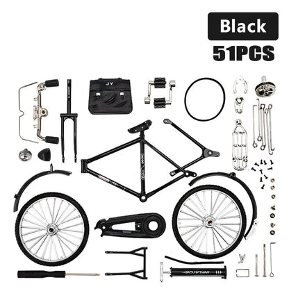 ⚙️ 50% Rabatt! 🎉 DIY Cykelmodell Byggsats – Skala 1:10, Realistisk Design & Pedagogiskt Byggande 🚲🔧📦