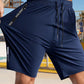🩳 50% RABATT! 🔥 Herrars elastiska sommarshorts – Andningsbara, dragkedjefickor & stretchig passform – Perfekta för sport, resa eller varma dagar – bekväma och praktiska ☀️