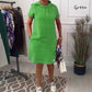 👗 60% RABATT! 🌟 Löst Sittande Enfärgad Klänning med Dragsko & Huva för Damer – Bekväm, Ledig Stil & Perfekt För Vardag & Avkoppling 💞