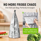 🥡 KÖP 2, FÅ 1 GRATIS! 🍗 Återanvändbara Förslutningsbara Aluminiumpåsar – Frigör Smak, Uppbevarar Färskhet & Perfekt för Matlådor/Grill 🍱