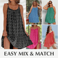 👗 50% RABATT! 🌸 Blommig Linneklänning med Smala Axelband – Lätt & Andningsbar, Perfekt För En Romantisk Sommarkänsla ☀️