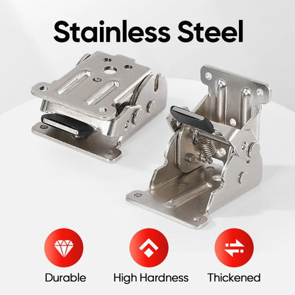 🪑 50% RABATT! 🔧 Fällbart Bordsben med Gångjärn – Robust Konstruktion, Enkel Montering & Perfekt För Platsbesparande Möbler 🛠️