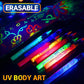 🎨 KÖP 2, FÅ 1 GRATIS! ✨ Set med UV-lysande Målningspennor – För Ansikte och Kropp, Vattentåliga & 10+ Färger 🌟🧒