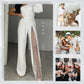 👠 60% RABATT! ✨ Glittrande Utsvängd Jumpsuit med Axelband i Mesh – Smygande Fit, Festlig Siluett & Bekväm att Bära 🖤