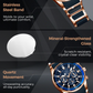 ⌚ 50% RABATT! 💎 Lyxig multifunktionell kvartsarmbandsur för herrar – Elegant design & premiumkänsla – Perfekt för kontoret eller fest – ett uttryck för stil och klass ✨