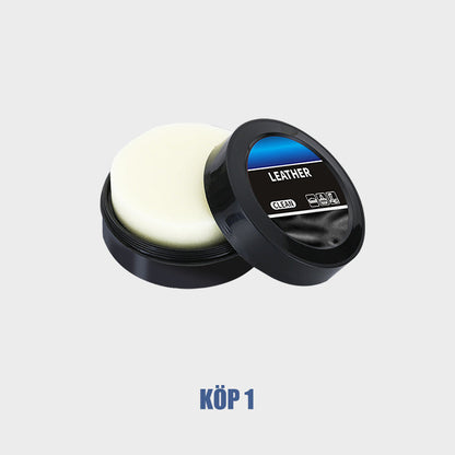 🧼 KÖP 2 FÅ 3! ✨ Skinnvårdsrengöringskräm - Djuprengöring & Fuktbevarande med Naturliga Oljor för Möbler, Bil & Tillbehör 🛋️🌟
