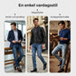 👖 50% RABATT! 🔥 Moderna Stretchjeans i Slim Fit – Vintage-tvättad, Bekväm Stretch & Perfekt För Vardagsbruk 💙