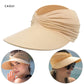 👒 50% RABATT! ☀️ Solhatt för Kvinnor – Bred Brätte, Andningsbar & Perfekt För Stranden, Trädgården Och Varma Sommardagar 🏖️