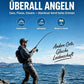 🚨⌛Nur heute: 50% Rabatt!🎣🎒Komplettes Reise-Angel-Set + Tragetasche – ideal für Angler unterwegs