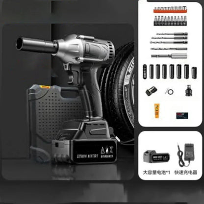 🔧 50% RABATT! ⚡ Borstlös 20V Slagskruvdragare – 350Nm, 2x5,0Ah Batterier & 6-stegs Moment För Kraftfulla Projekt 🛠️