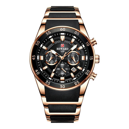 ⌚ 50% RABATT! 💎 Lyxig multifunktionell kvartsarmbandsur för herrar – Elegant design & premiumkänsla – Perfekt för kontoret eller fest – ett uttryck för stil och klass ✨