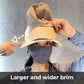 🧢 50% RABATT! ☀️ UV-skydd Utomhus Ihålig Solhatt – Andningsbar, Hopfällbar & Perfekt För Resor & Stranden 👒