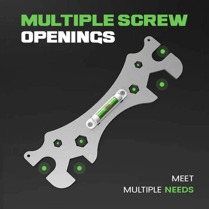 🛠️ KÖP 2 FÅ 3! ✨ Multifunktionell Badrumsnivånyckel - Justerbar Vattenpass för Exakt Installation av Badkar, Toaletter och Bänkskivor 📐🚿