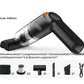 ⏳Zeitlich begrenztes Sonderangebot⏰ Kabelloser Handstaubsauger – 10000 Pa, 120 W, 400 g. 4000-mAh-Akku, 30 Min. Laufzeit. Waschbarer HEPA-Filter. Inkl. Bürste & Breitmauldüse. Weiß/Schwarz/Dunkelgrün ⚡