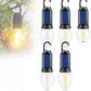 🔥Solar-Zeltbeleuchtung, USB-wiederaufladbare LED-Campinglaterne