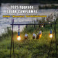 🔥Solar-Zeltbeleuchtung, USB-wiederaufladbare LED-Campinglaterne