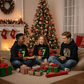 🎄 50% REA NU! 🎅 Julhoodies Kollektion - Festliga Tryck & Mjuk Passform, Perfekt för Julfirande och Presenter ✨