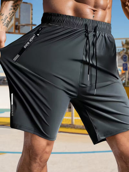 🩳 50% RABATT! 🔥 Herrars elastiska sommarshorts – Andningsbara, dragkedjefickor & stretchig passform – Perfekta för sport, resa eller varma dagar – bekväma och praktiska ☀️