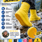 🌧️ Jetzt 50% sparen! Regen & Schmutz? Kein Problem! – Dicke, abriebfeste & wasserdichte Überschuhe – Gcom – schützen Schuhe zuverlässig & sind schnell angezogen ✨