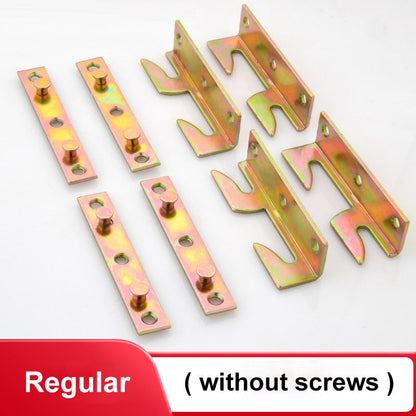 🔩 50% RABATT! 🛏️ Kraftiga Sängskenebeslag – Stabil & Hållbar, Enkel Montering & Förstärker Din Säng 🛠️