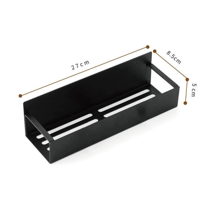🧂 50% RABATT! 🧲 Magnetisk Kryddorganiserare – Svart Förvaringsställ För Kylskåp & Ugn, Platsbesparande & Perfekt För Ett Städat Kök 🧑‍🍳