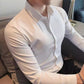 👔 50% RABATT! 🔥 Högstretch, Strykfri Businessskjorta för Män – Bekväm Passform, Andningsbar Bomull & Perfekt För En Professionell Look 💼