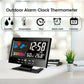 🌡️ 50% RABATT NU! ✨ Digital LED Temperatur- & Fuktighetsmonitor - Väderprognos med Väckarfunktion för Hemmet eller Kontoret 📊⏰
