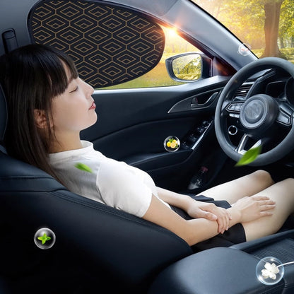 🚗 50% RABATT! ⏳ Universal bil sidofönster solskydd – UV-skydd & enkel att montera – Nätmaterial, rullbart & perfekt för barn eller husdjur i baksätet – håller bilen sval och skyddad ☀️